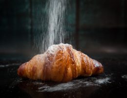 Croissant au sucre