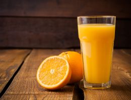 Jus d'orange frais pressé