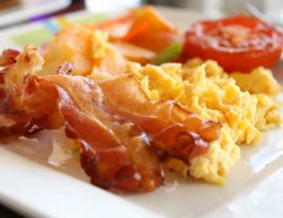 Omelette aux lardons